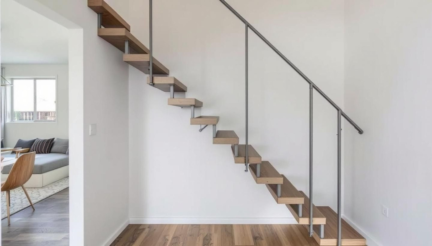 Maximiser l'espace : techniques de conception d'escaliers pour petits intérieurs
