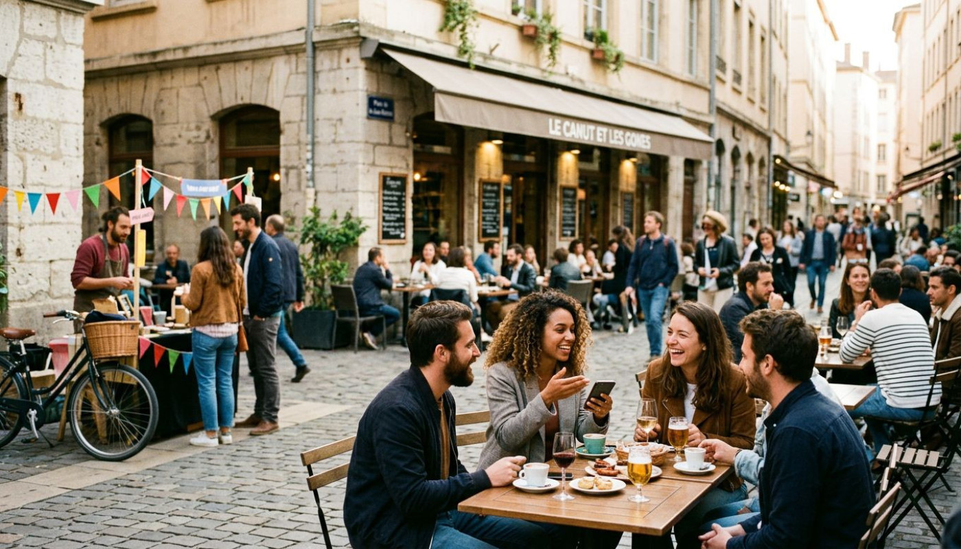 Quand les quartiers de Lyon s’animent grâce aux plateformes de visibilité